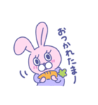 おしゃれなユメカワうさぎ（個別スタンプ：37）