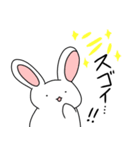 ネガティヴうさぎちゃん（個別スタンプ：16）