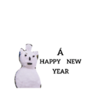 自覚なし雪だるま（個別スタンプ：8）