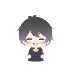 くろかみだんし2（個別スタンプ：8）