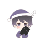 くろかみだんし2（個別スタンプ：16）