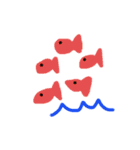 おさかなさかな（個別スタンプ：5）