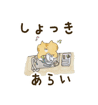 ぶちゃ猫ちゃちゃ丸君。お手伝いマン参上（個別スタンプ：14）