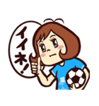 行け！OLのトン子【football】（個別スタンプ：11）