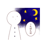 真顔と猫のスタンプ2（個別スタンプ：1）