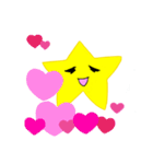 手書き風*星の毎日使える基本スタンプ☆（個別スタンプ：16）