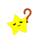 手書き風*星の毎日使える基本スタンプ☆（個別スタンプ：17）