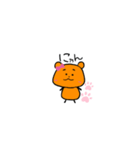 オレンジの生き物（個別スタンプ：13）