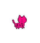 オレンジの生き物（個別スタンプ：24）