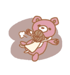 小さなおんなのこの世界。(文字なし)（個別スタンプ：21）