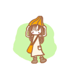 小さなおんなのこの世界。(文字なし)（個別スタンプ：31）