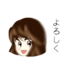 昭和な女の子スタンプ続編（個別スタンプ：4）