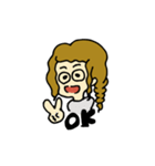 ほなみ似顔絵スタンプ（個別スタンプ：11）