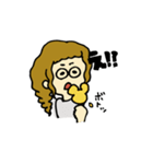 ほなみ似顔絵スタンプ（個別スタンプ：16）