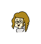ほなみ似顔絵スタンプ（個別スタンプ：17）