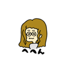 ほなみ似顔絵スタンプ（個別スタンプ：22）
