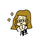ほなみ似顔絵スタンプ（個別スタンプ：24）