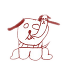 毎日ゆる〜く使える！ 犬。いぬ。dog。（個別スタンプ：10）