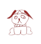 毎日ゆる〜く使える！ 犬。いぬ。dog。（個別スタンプ：11）