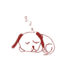 毎日ゆる〜く使える！ 犬。いぬ。dog。（個別スタンプ：16）