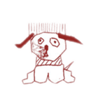 毎日ゆる〜く使える！ 犬。いぬ。dog。（個別スタンプ：17）