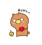 くま時々ひよこ。（個別スタンプ：3）