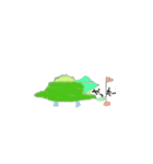 あほなきょーりゅーくん（個別スタンプ：1）