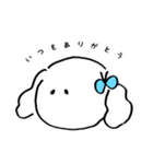 ちょうちょと女の子（個別スタンプ：2）
