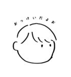 ちょうちょと女の子（個別スタンプ：8）