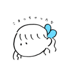 ちょうちょと女の子（個別スタンプ：9）