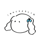 ちょうちょと女の子（個別スタンプ：10）