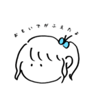 ちょうちょと女の子（個別スタンプ：11）