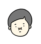 かおぱんぱん（個別スタンプ：3）