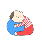 頑張るベビーとママのスタンプ（個別スタンプ：5）