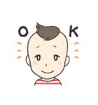 頑張るベビーとママのスタンプ（個別スタンプ：8）