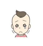 頑張るベビーとママのスタンプ（個別スタンプ：9）