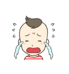 頑張るベビーとママのスタンプ（個別スタンプ：10）