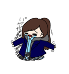 ぱーかーJKの日常（個別スタンプ：9）