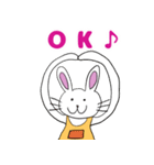 ウサたんスタンプ（個別スタンプ：4）