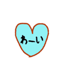 ゆるふわモチーフ日常会話（個別スタンプ：3）