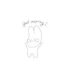 宇佐子さんのスタンプ（English Ver.）（個別スタンプ：6）