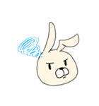 簡単に動物の返事ができるスタンプです。（個別スタンプ：2）