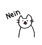 Deutsche Katze！（個別スタンプ：6）