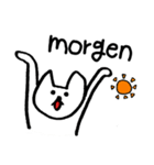 Deutsche Katze！（個別スタンプ：10）