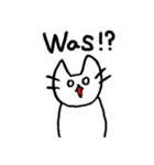 Deutsche Katze！（個別スタンプ：12）