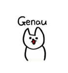 Deutsche Katze！（個別スタンプ：14）