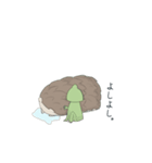 一人と二匹（個別スタンプ：9）
