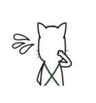 眼鏡猫夫婦（個別スタンプ：15）