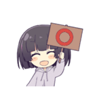 底辺りゅんスタンプ4（個別スタンプ：1）