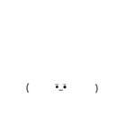 (          •̅_•̅           )（個別スタンプ：1）